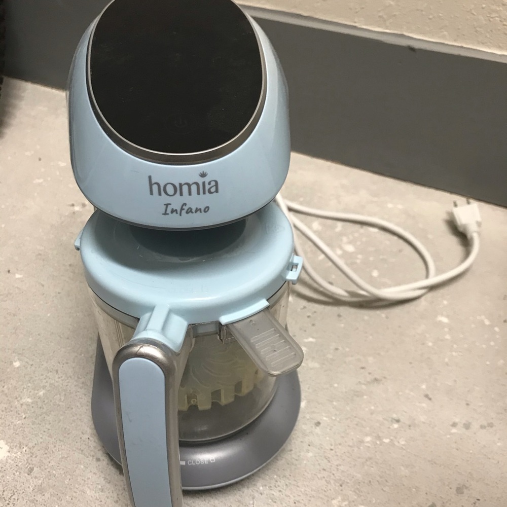 Baby food maker, chopper, grinder, mills steamer